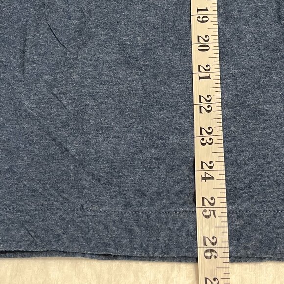 Nike Men’s Navy Blue Long Sleeve Crewneck Shirt XL Side Zip Lightweight Casual - Picture 9 of 11